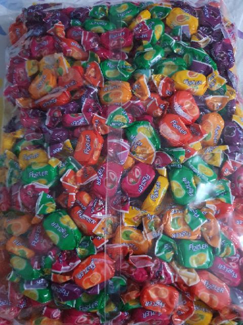 Kẹo mềm trái cây Fizzler túi 1kg -date 2025