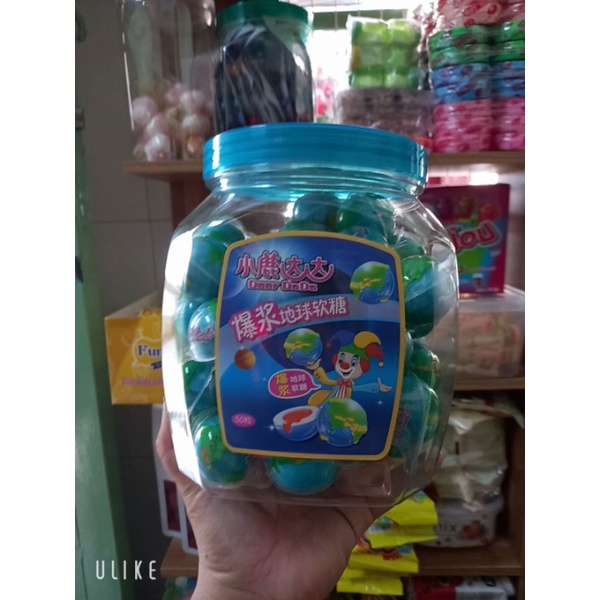 [Mã 77FMCGSALE1 giảm 10% đơn 250K] kẹo dẻo hình trái đất có nhân | BigBuy360 - bigbuy360.vn