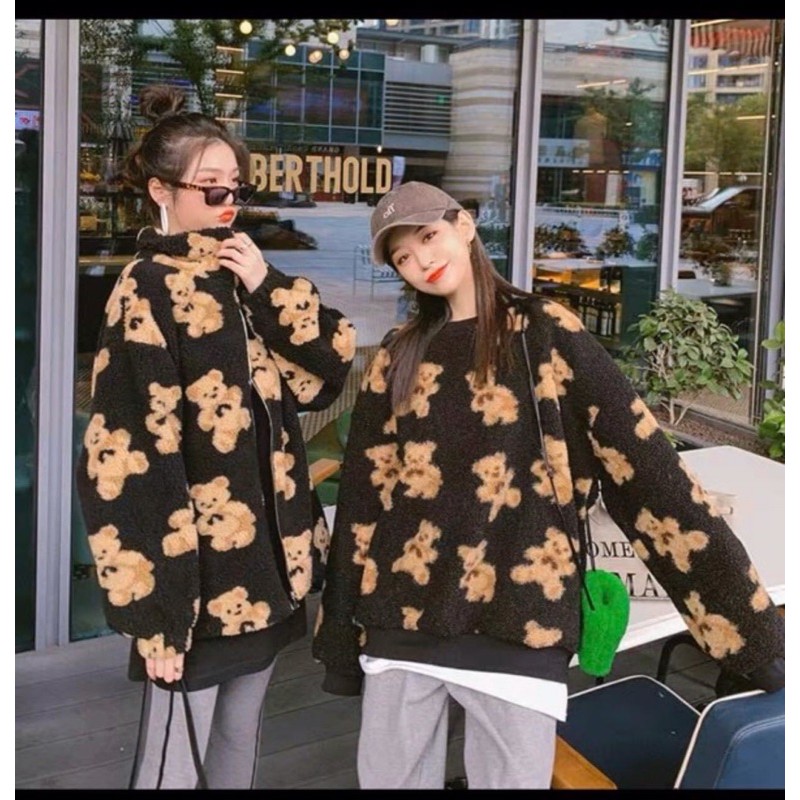 Áo khoác bông gấu Teddy dày ấm | BigBuy360 - bigbuy360.vn