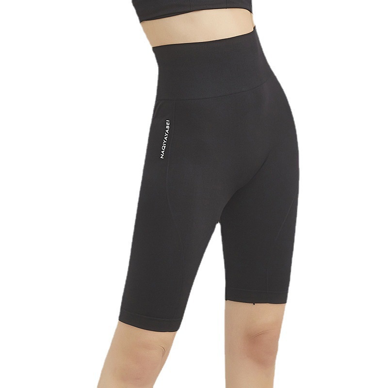 DUNEA Quần tập thể thao dáng ôm màu trơn lưng cao đơn giản tiện dụng cho yoga
