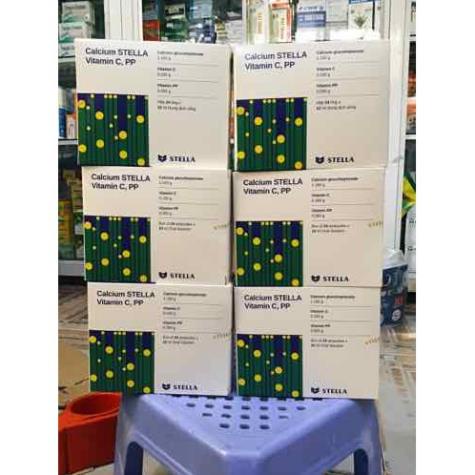 Calcium Stella Vitamin C.PP Giúp ngừa và  chống loãng xương hiệu quả