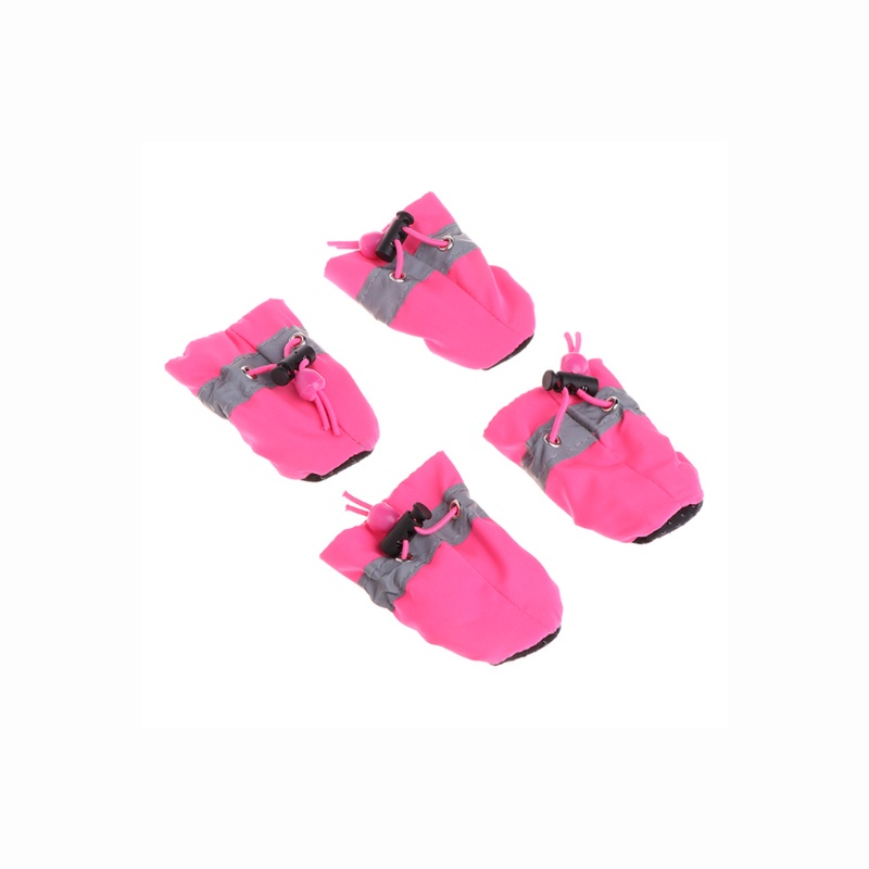 Set 4 Đôi Giày Chống Trượt Dành Cho Chó Cưng Cỡ Nhỏ / Vừa / Lớn