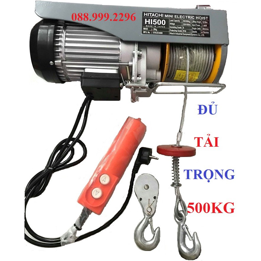 máy tời điện hitachi