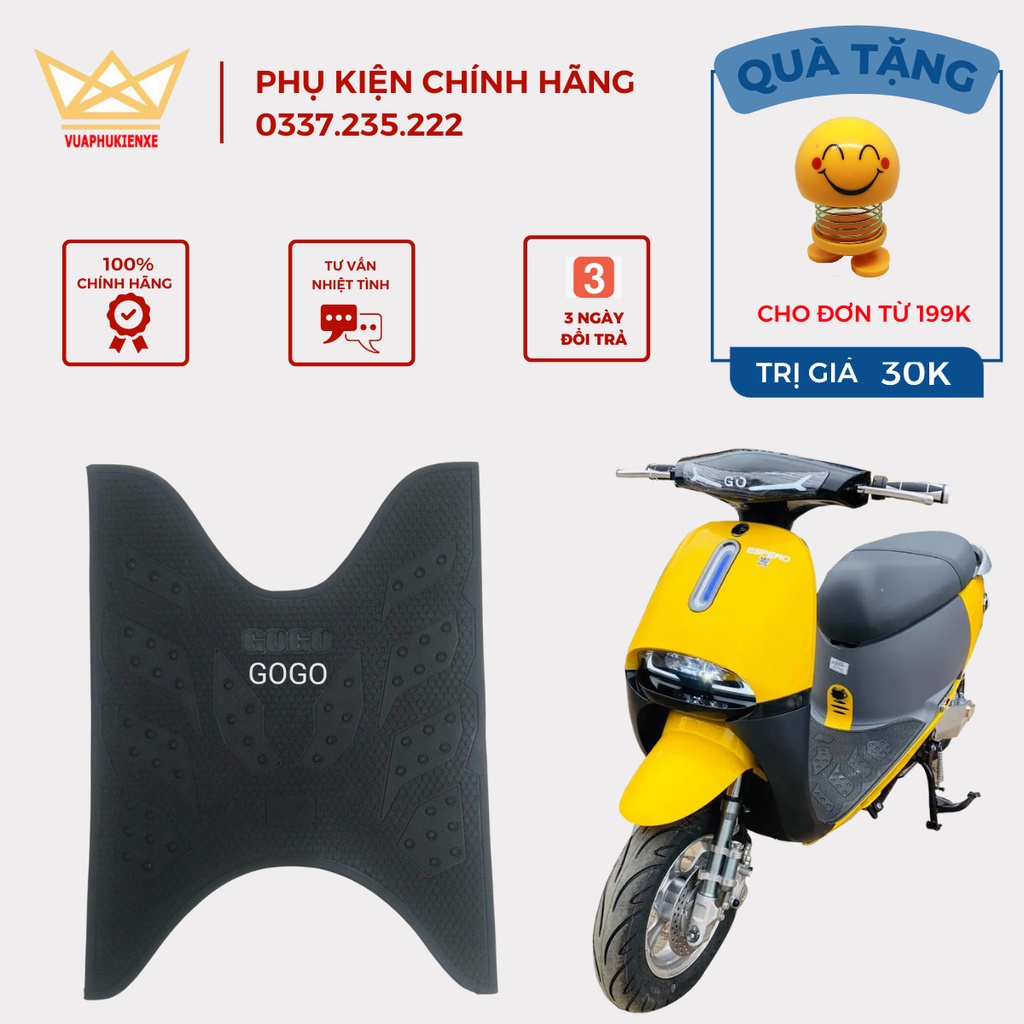 Thảm để chân xe điện GOGO, lót sàn GOGO, xe điệnGOGO - ẢNH THẠT