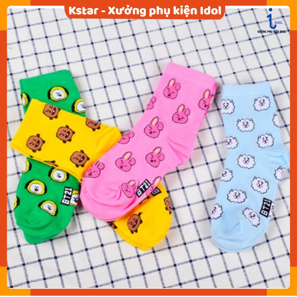 Tất Cooky Tata Chimmy Shooky Koya RJ Mang mẫu mới