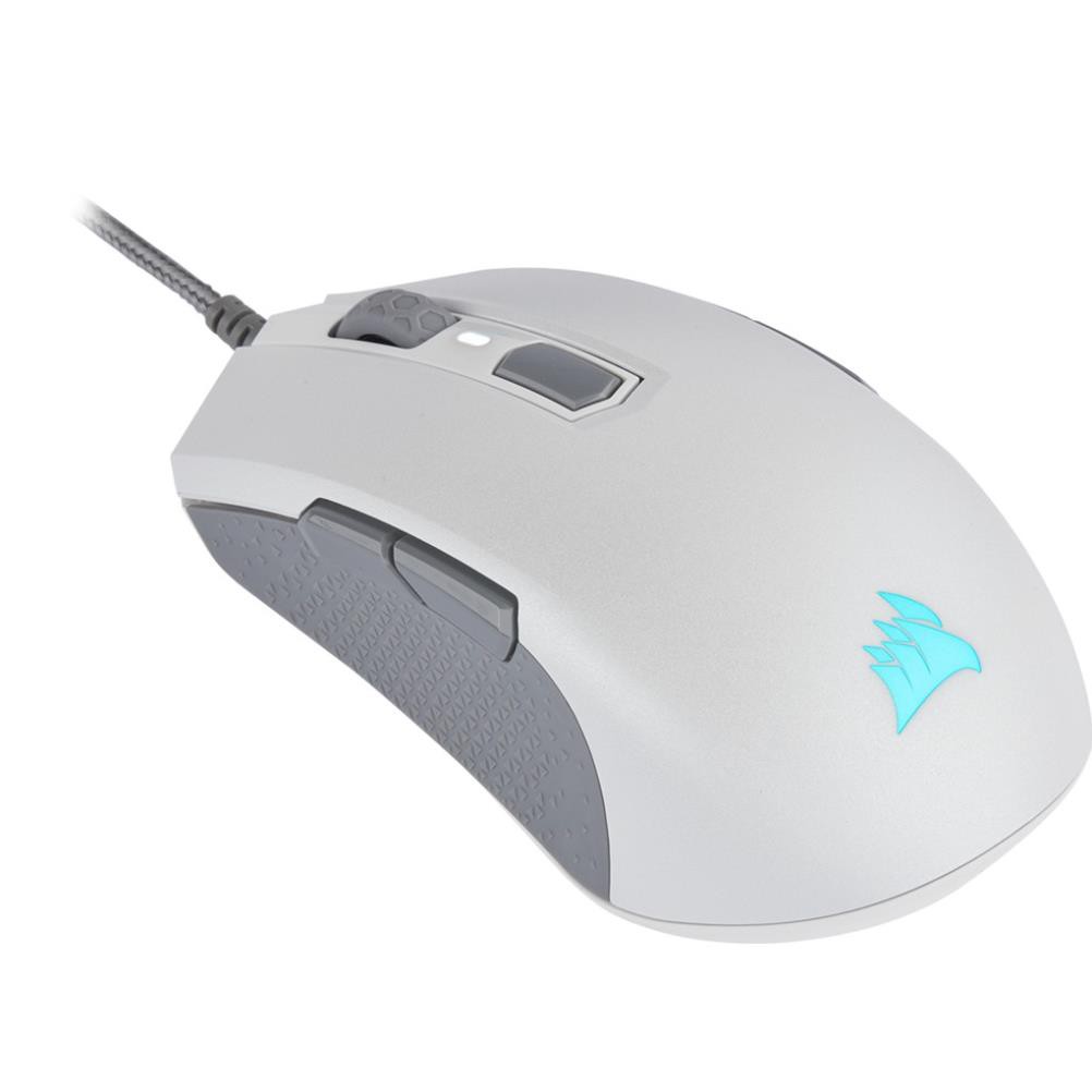 Chuột Corsair M55 RGB PRO WHITE - PAW3327 ( Trắng ) - Chính Hãng