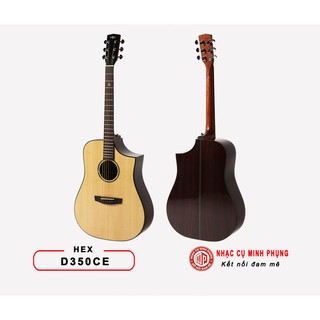 Đàn guitar acoustic hex d350ce