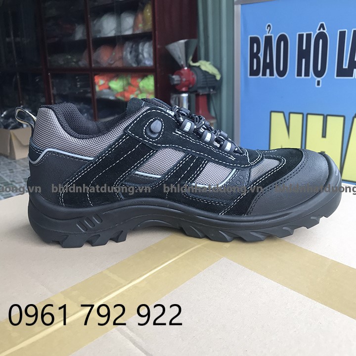 Giày bảo hộ lao động nam Jogger Jumper S3 SRC không thấm nước chống đinh da bò cao cấp, giầy lao động thể thao