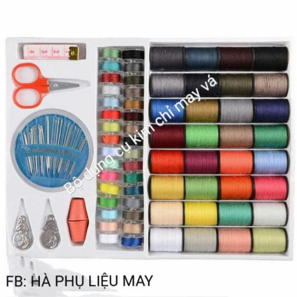Bộ Kim Chỉ May Vá Gia Đình, dụng cụ may vá quần áo đa năng tiện ích giá rẻ