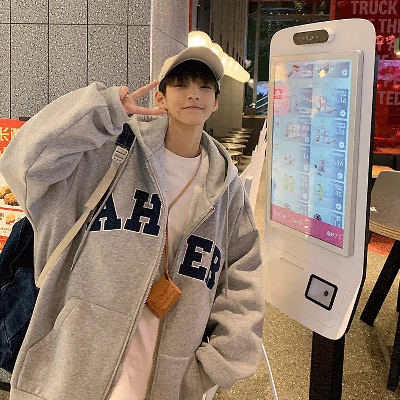 Áo Hoodie Zip AHER Unisex Hot trend 2022 Nam Nữ