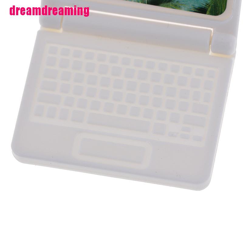 Mô hình laptop mini trang trí nhà búp bê