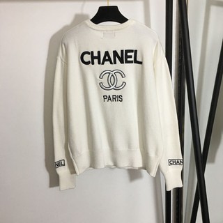 Áo len cổ tròn 𝑐ℎ𝑎𝑛𝑒𝑙 CN channel