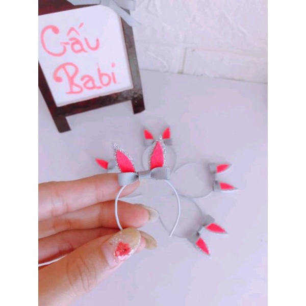 Cài tóc cho búp bê size 5inch, nendoll, 1/8 bjd, baboliy, bru, 1/6 babies, xinji