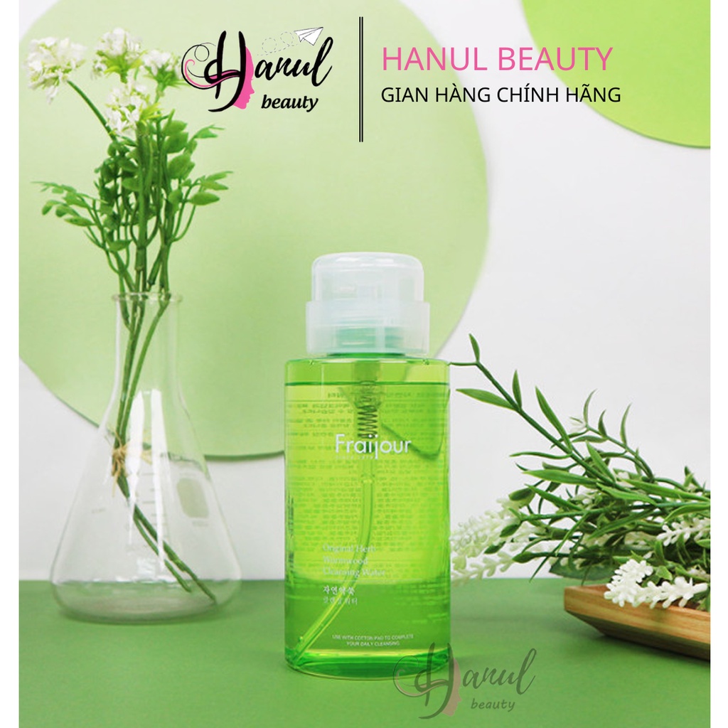 Nước tẩy trang FRAIJOUR Thảo Mộc Original Herb Wormwood Cleansing Water 300ml