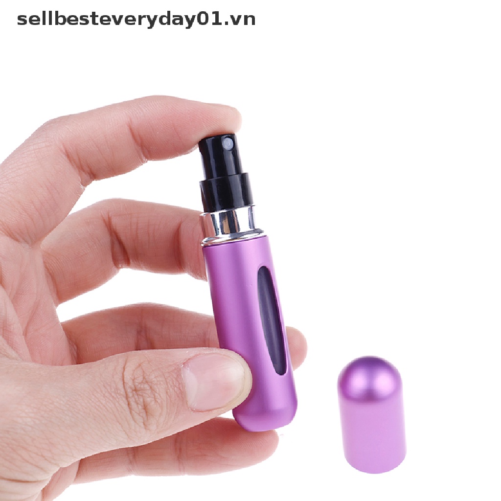 Bình xịt nước hoa mini dung tích 5ml tùy chọn màu sắc