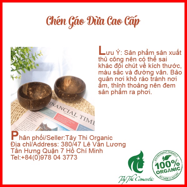 Chén Gáo Dừa Cao Cấp