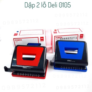 Dập 2 lỗ DeLi 0105 (~15 tờ).