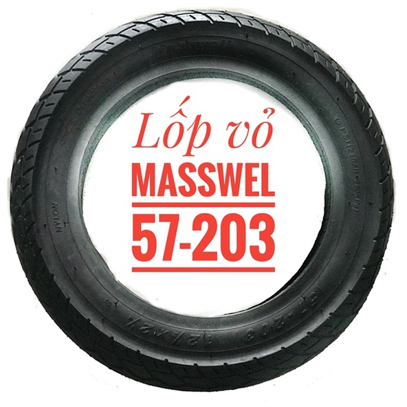 Bộ 2 Lốp xe đạp điện MASSWELL 12^1/2X2^1/4
