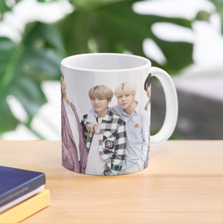 Cốc sứ ly sứ cầm tay in hình bts