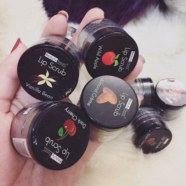 Tẩy Da Chết Môi Beauty Treats Scrub💋CHUẨN AUTH 100%💋dịu nhẹ- an toàn-cho đôi môi hồng quyến rũ hũ 10g | BigBuy360 - bigbuy360.vn