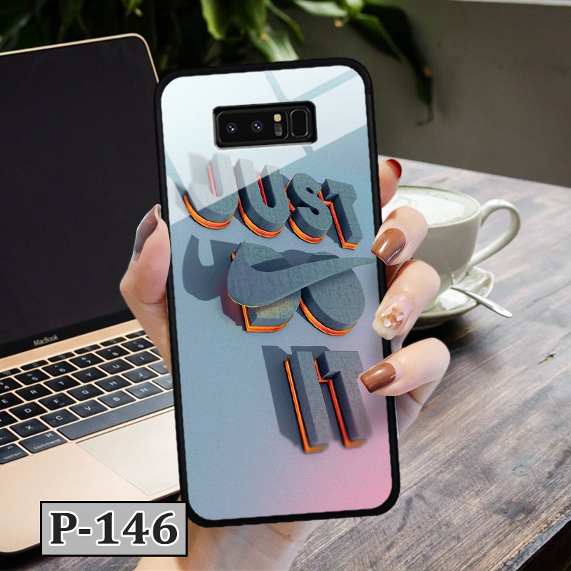 Ốp Samsung Galaxy Note 8 - lưng kính in hình 3D