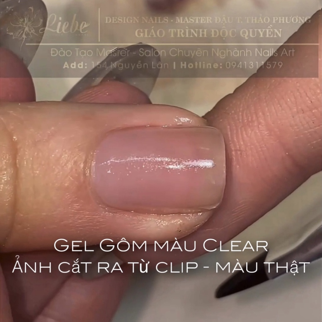 Tuýp Gel Gôm Đắp Móng 60ml
