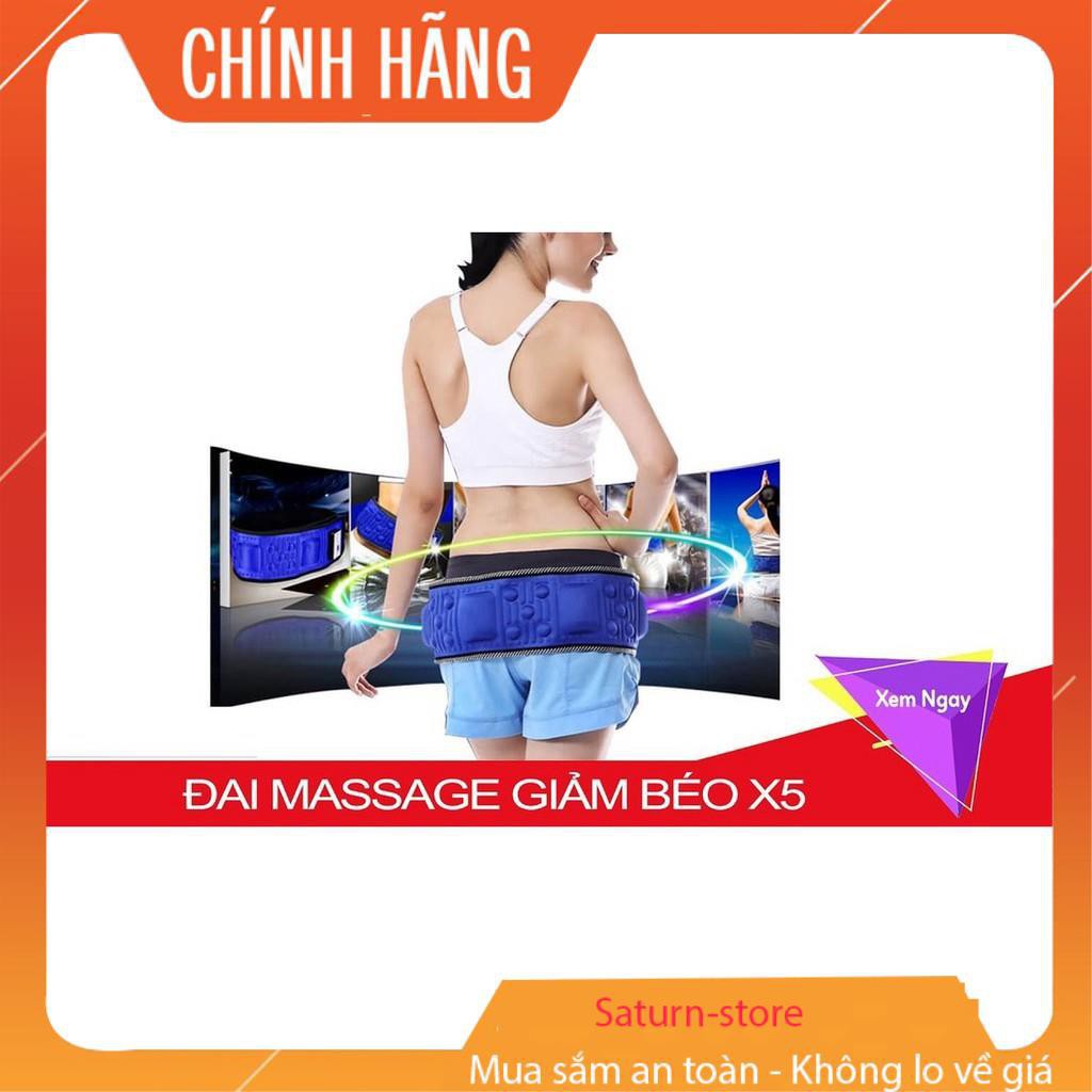 Máy mat xa rung đánh tan mỡ bụng x5 🍊Free ship🍊 Hàng nhập khẩu chính hãng