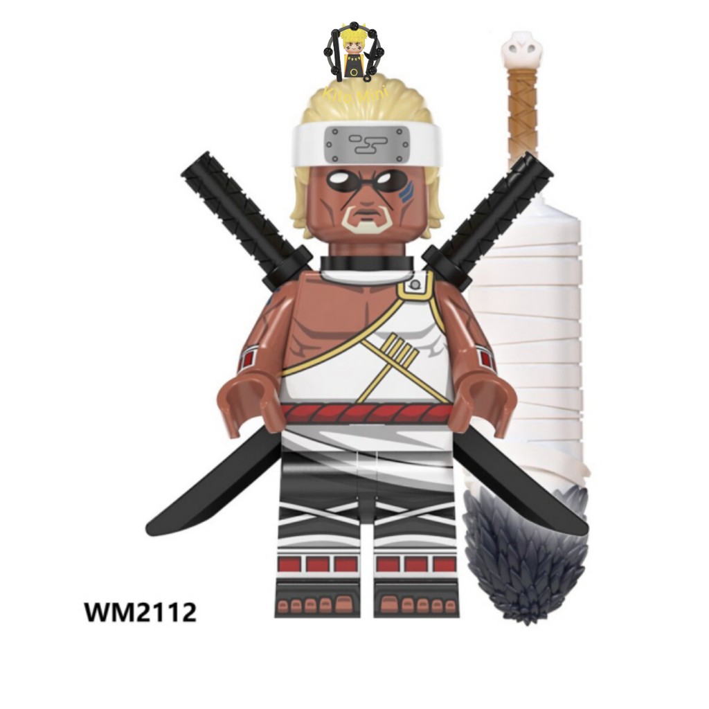 Minifigures Lắp Ráp Mô Hình Nhân Vật Hoạt Hình Truyện Tranh Naruto Hokage WM6108 Mẫu Mới Bán Lẻ