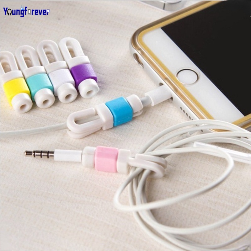 1 vỏ bọc bảo vệ dây cáp tai nghe có thể mang đi tiện dụng