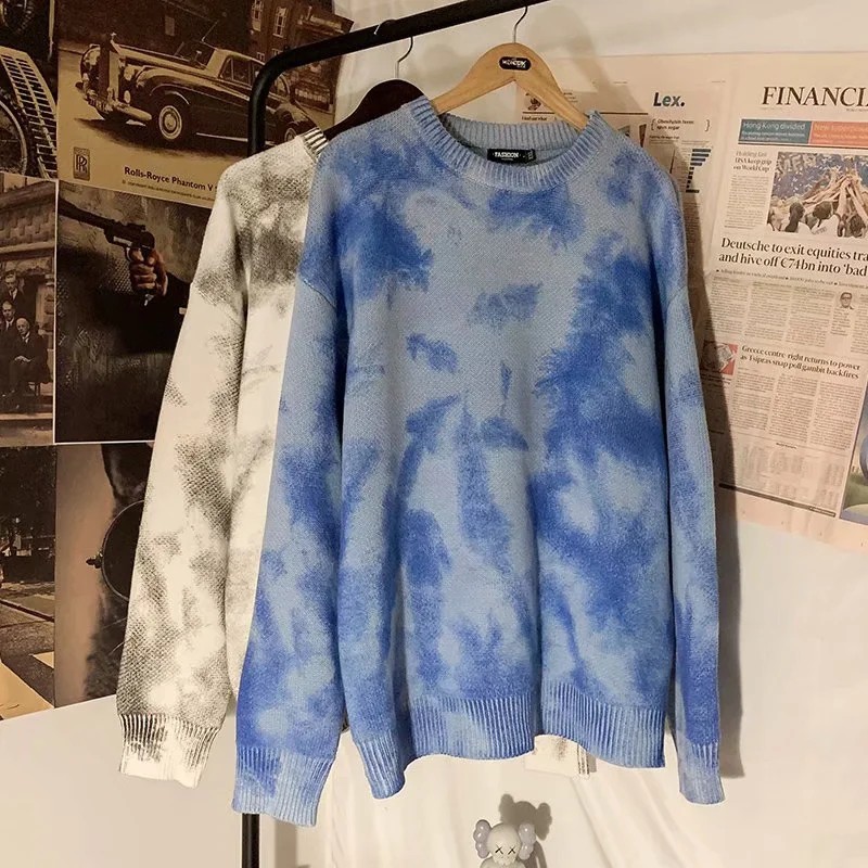 Áo Len Nam Dài Tay Cổ Tròn Thời Trang Hàn