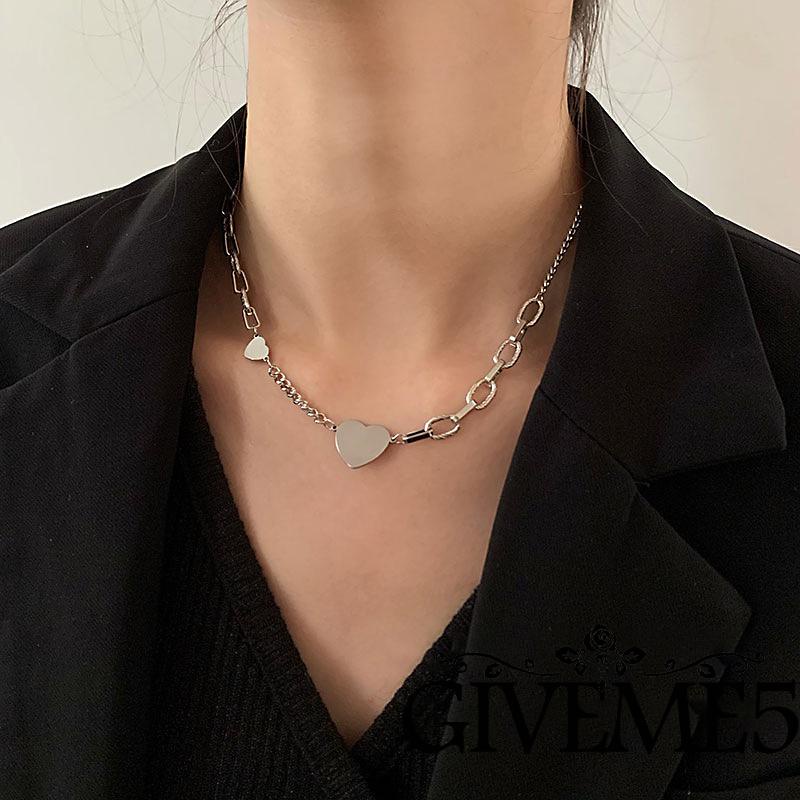 Vòng cổ mặt hình trái tim thời trang cho nữ