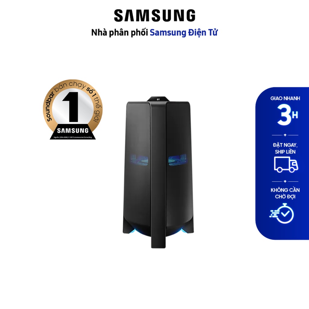 Loa Tháp Samsung MX-T70/XV 2020 ,công suất:1500 W, Điều khiển bằng điện thoại USB,Có kèm remote