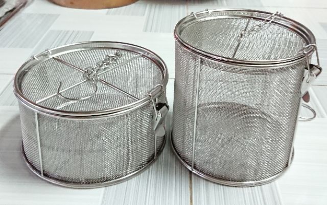 Dụng cụ nấu gia vị bằng inox