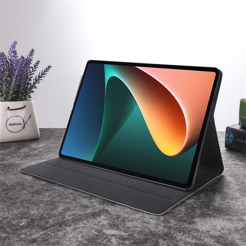 Bao Da Máy Tính Bảng Từ Tính Tự Động Tắt/Mở Cho Xiaomi Mi Pad 5 Pro MiPad 5 Pro 2021 Tablet 11 Inch