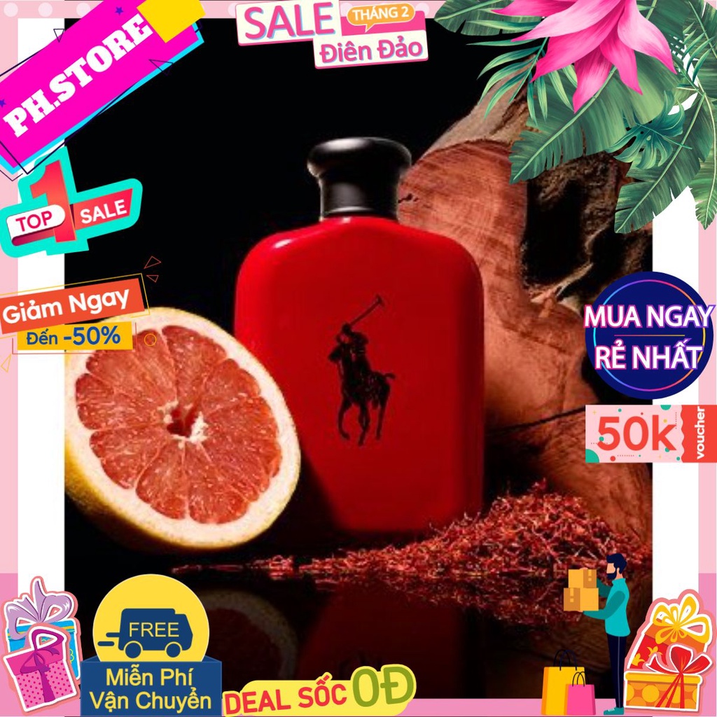 Mẫu thử nước hoa Polo Red EDT 5ml/10ml/20ml