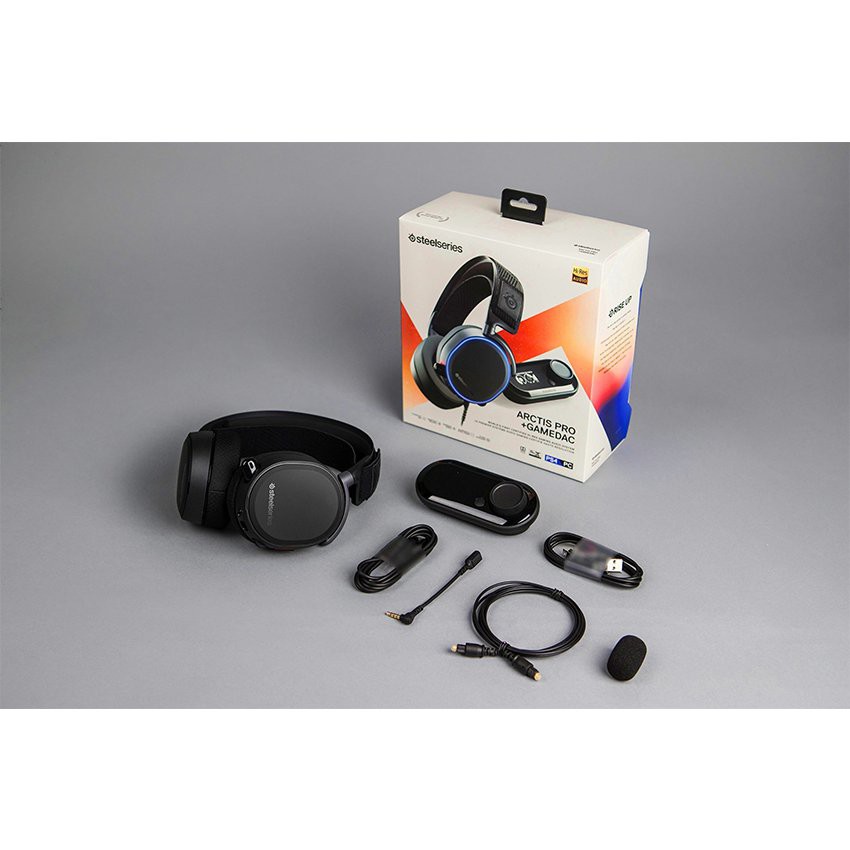 Tai nghe Steelseries Arctis Pro with GAME DAC Black/White ( 61453 / 61454 )