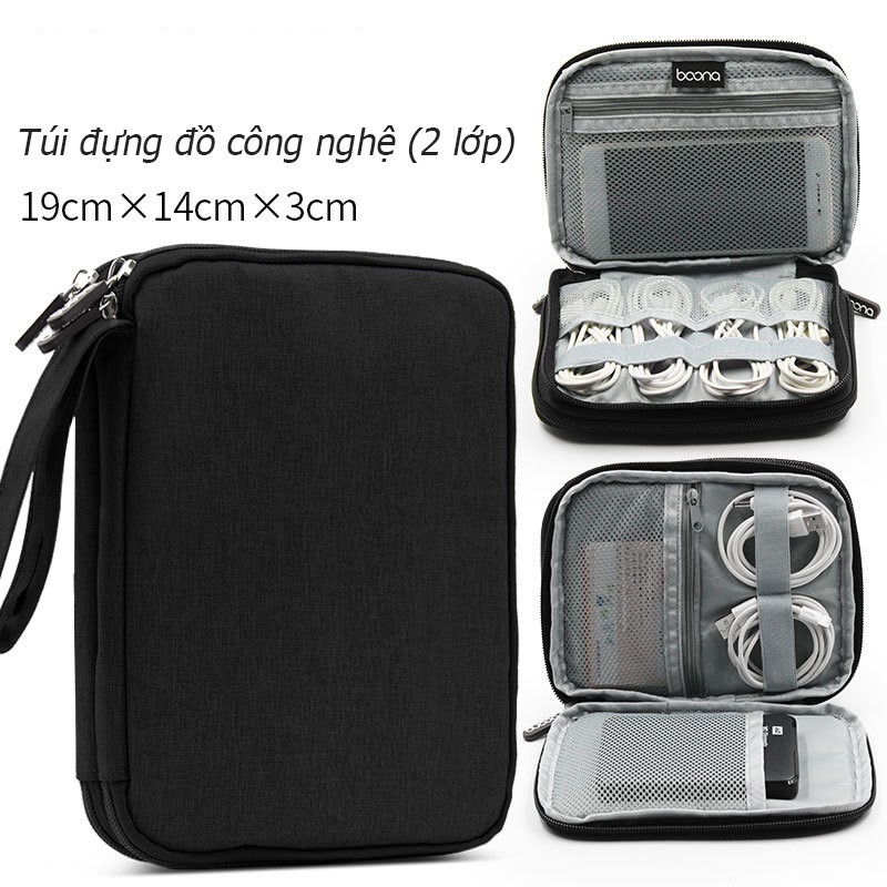Túi đựng đồ công nghệ 2 lớp