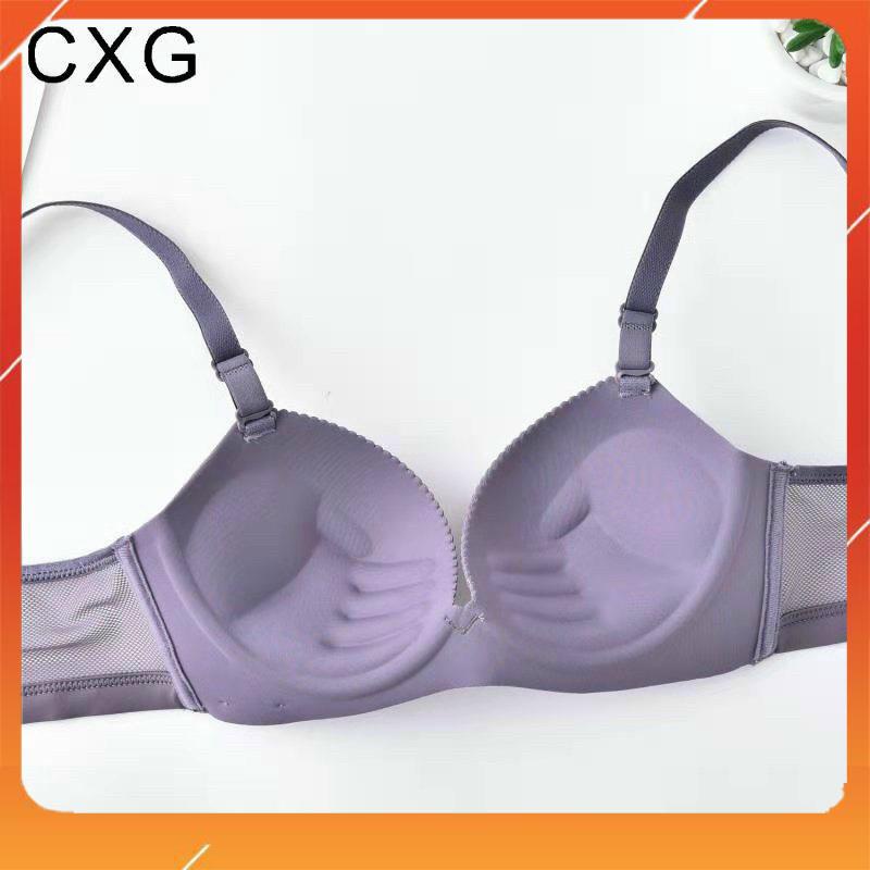 Áo lót nữ su đúc CXG không gọng, nâng ngực hình cô gái, chip A7185