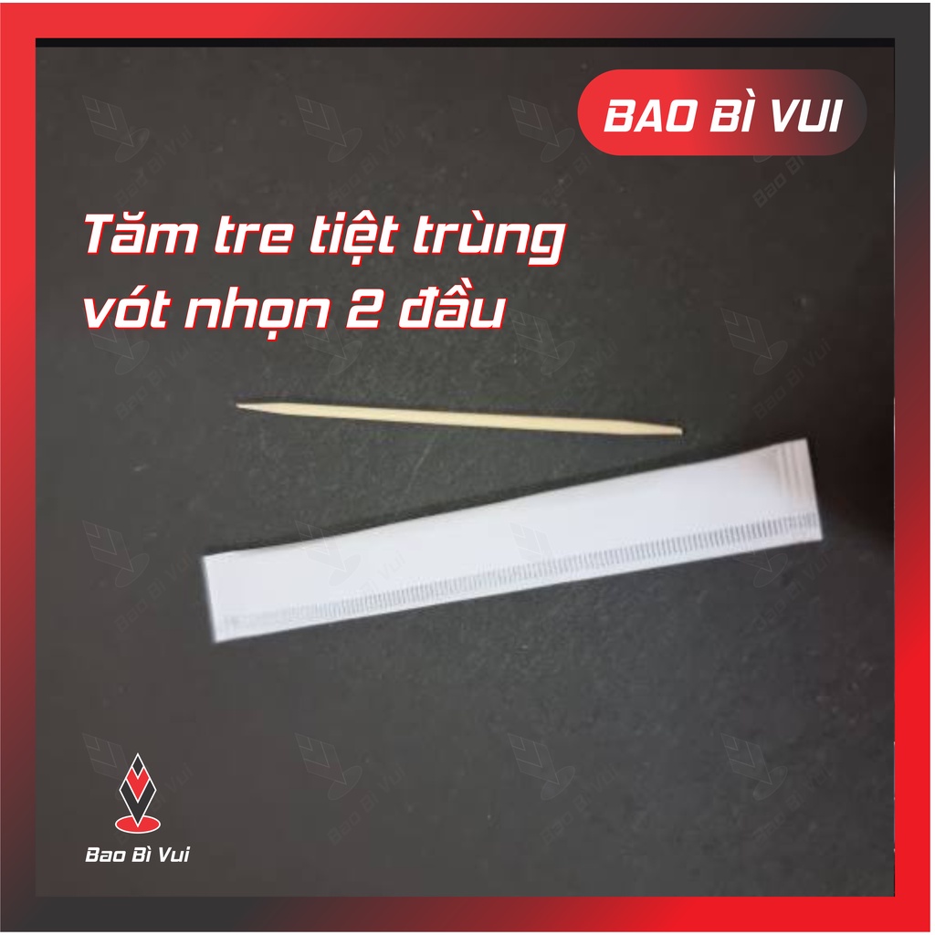 Tăm giấy tiện lợi - BAO BÌ VUI