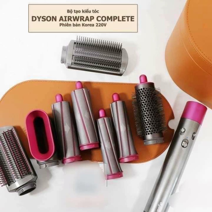 Máy Tạo Kiểu Tóc Dyson AirWrap Complete, Máy Sấy Tóc, Máy Làm Xoăn, Máy Làm Phồng Tóc Tự Nhiên, Nhập Hàn, BH 12 Tháng