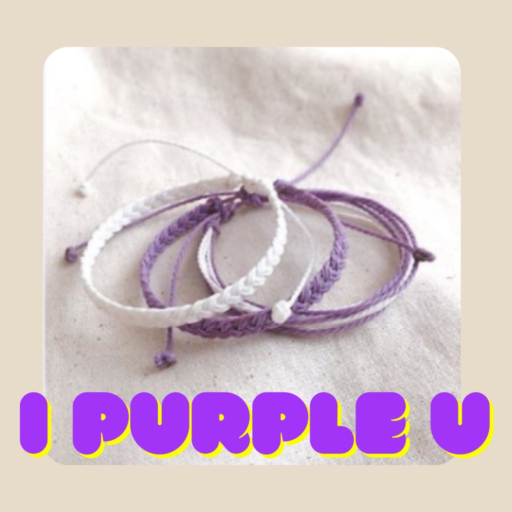 Set vòng waterproof - I PURPLE YOU  - BacHaMeo Store