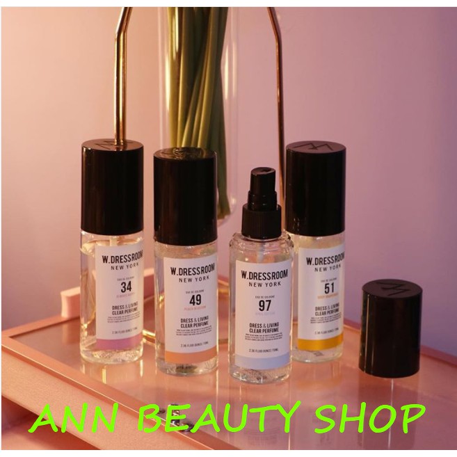Nước xịt thơm W. Dressroom 70ml | BigBuy360 - bigbuy360.vn