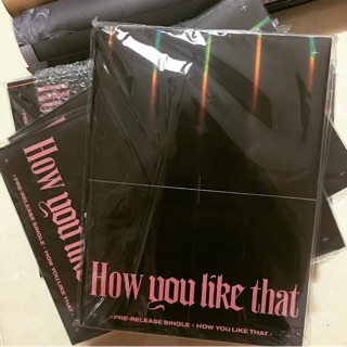Blackpink Special Editon Album How You Like That nguyên seal, kèm poster.