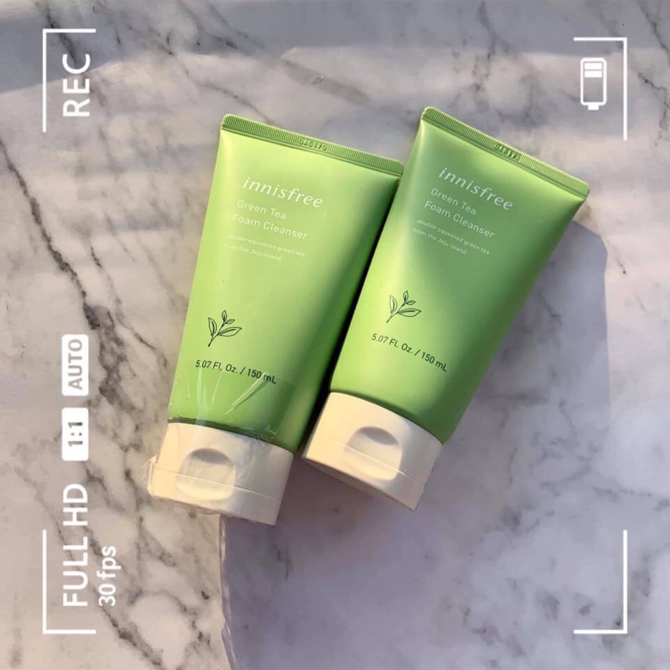 Sữa Rửa Mặt Trà Xanh Innisfree Green Tea Foam Cleanser 80ml