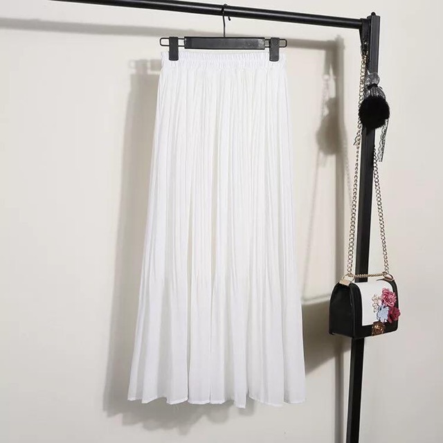 Chân váy xếp ly dáng dài 70cm | BigBuy360 - bigbuy360.vn