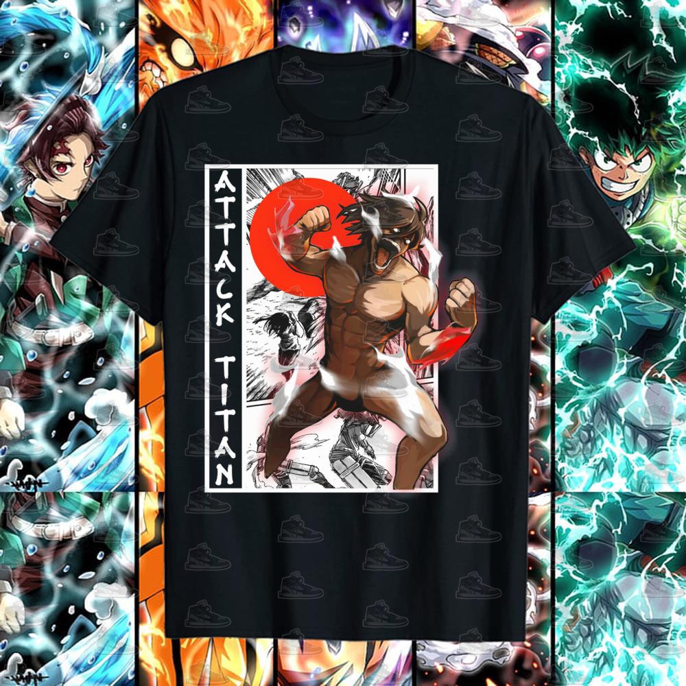 Áo thun cổ điển Attack Titan Attack On Titan Season 4