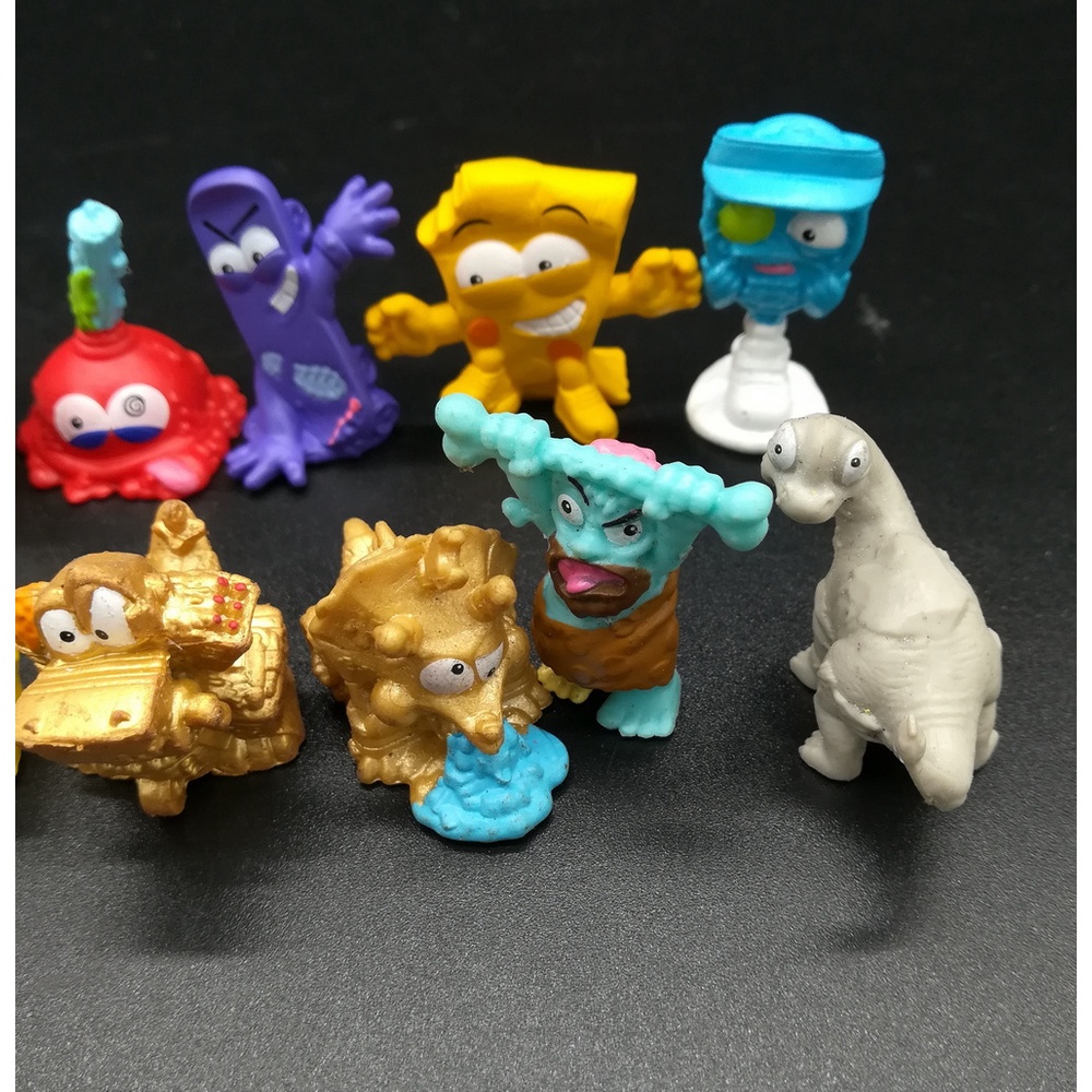 Gửi randam * lot! Set 10 Mô Hình Đồ Chơi Nhân Vật Trong Phim Hoạt Hình "Quỷ Lửa" 1 2 3 "