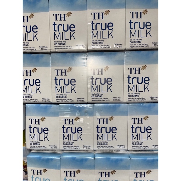 Sữa TH true milk 110ml