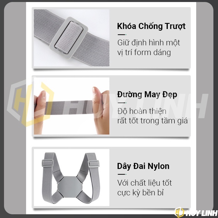 Đai chống gù lưng cho trẻ em, cho bé cảm biến thông minh khi ngồi học sai tư thế