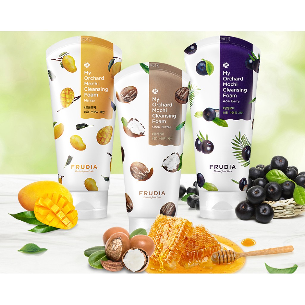 Sữa Rửa Mặt Frudia My Orchard Mochi Cleansing Foam Mango Chiết Xuất Xoài 120ml